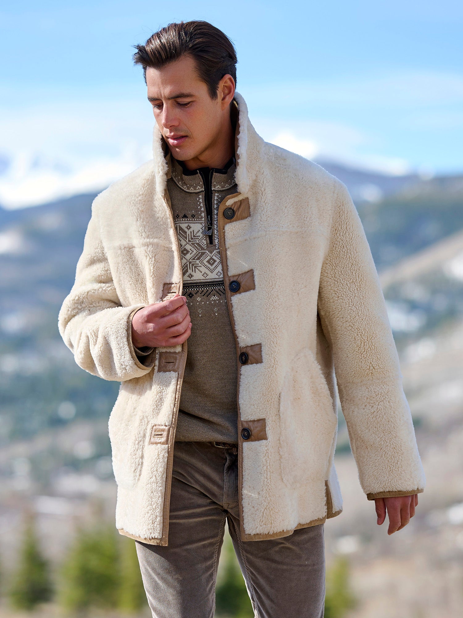 Fin Reversible Shearling Coat – Gorsuch