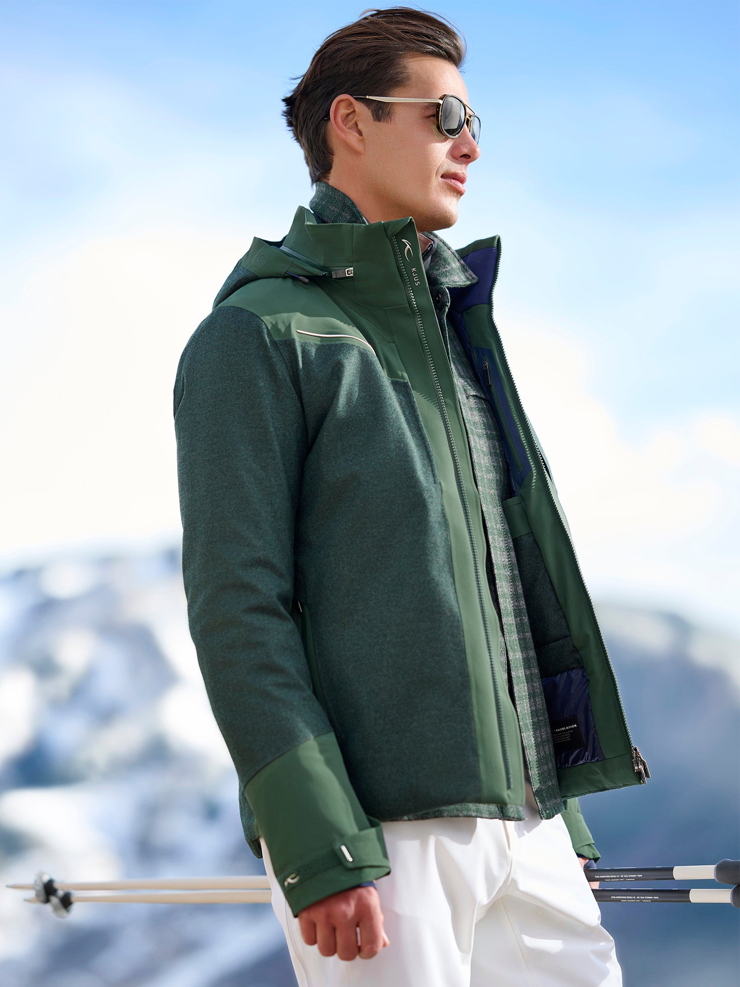 Tostalgic clothing ski jacket グリーン Tostalgic clothing ski jacket グリーン