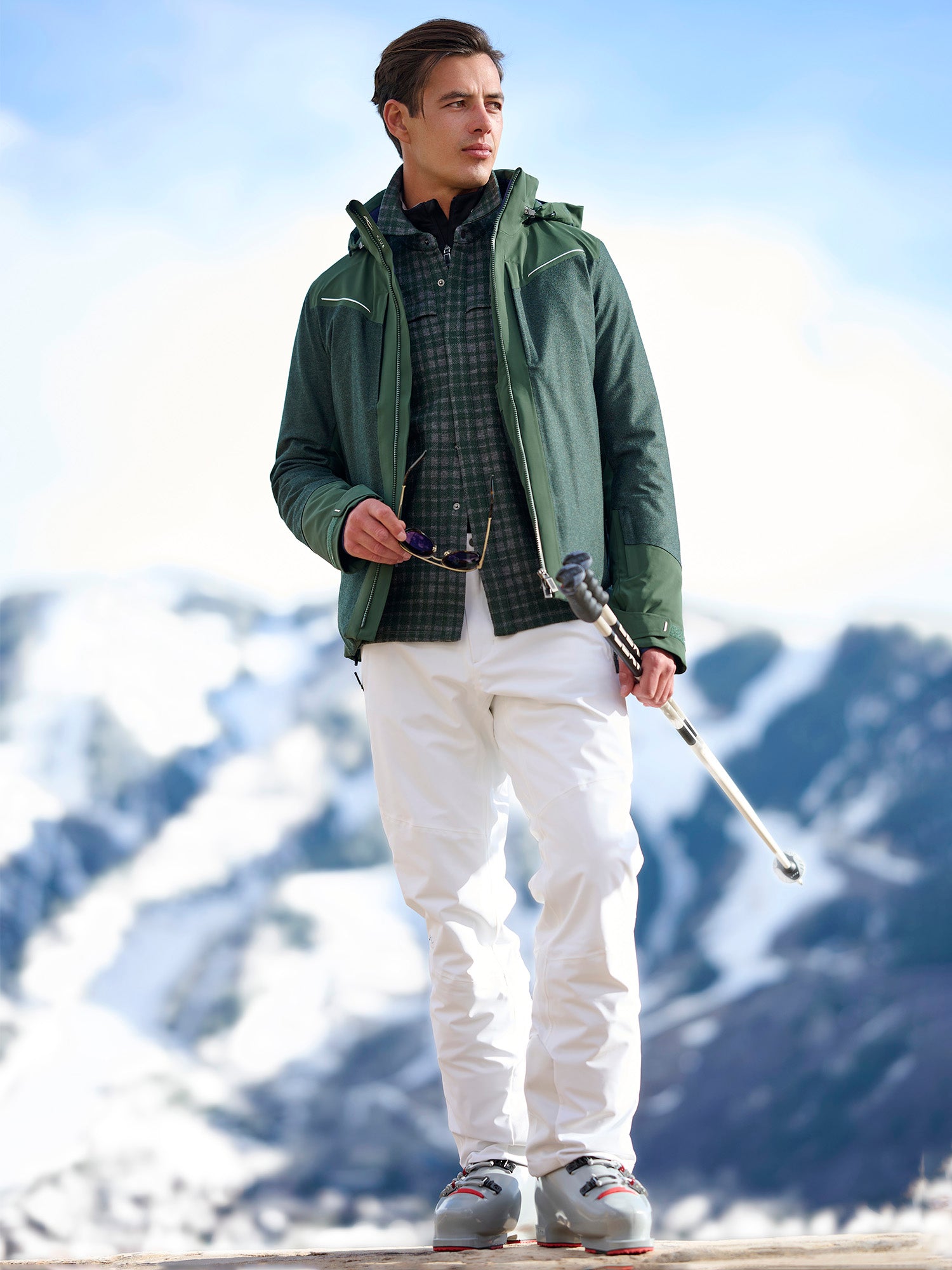 Tostalgic clothing ski jacket グリーン Tostalgic clothing ski jacket グリーン