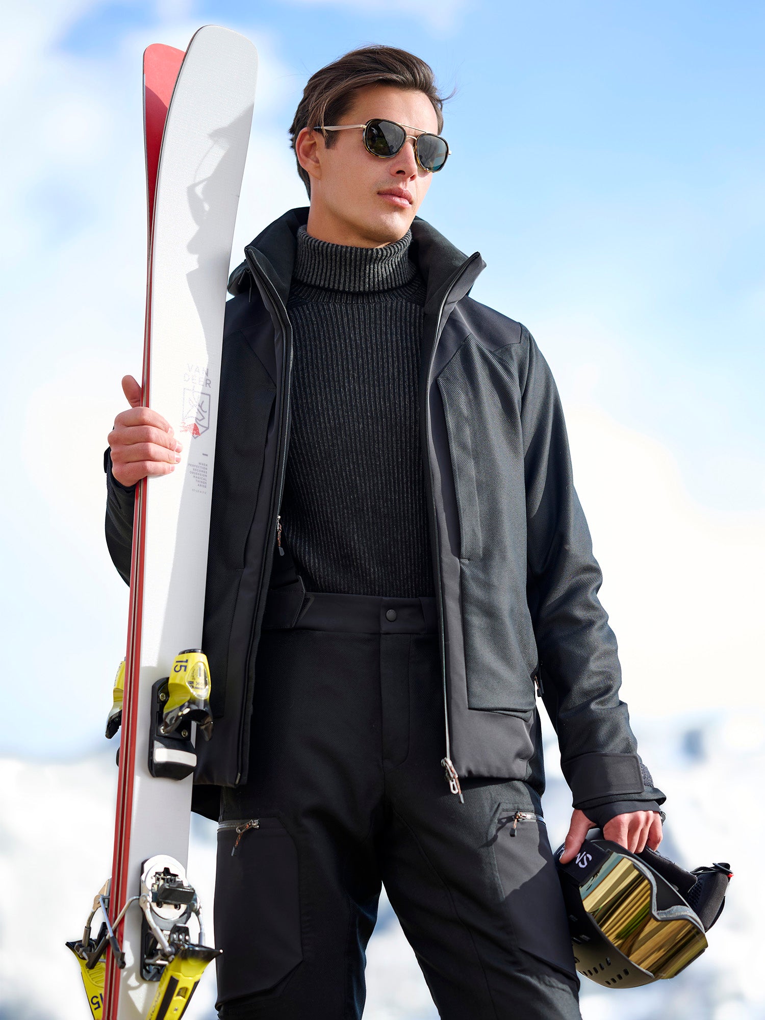 Dinghy Cashmere Turtleneck Ski Sweater – Gorsuch