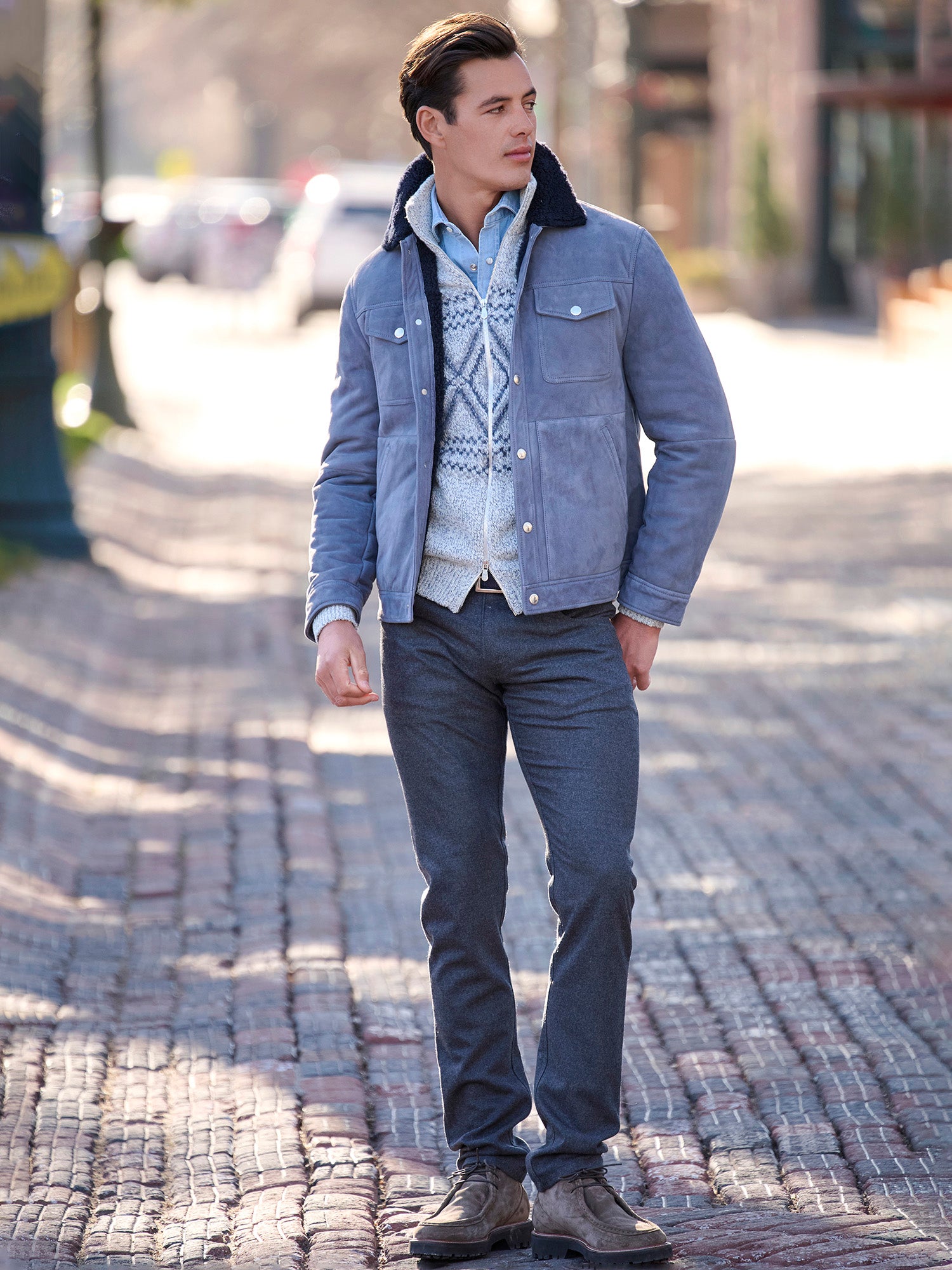 リノ(CLUÉL Collaboration) CHAMBRAY COAT リノ(CLUÉL Collaboration) CHAMBRAY COAT