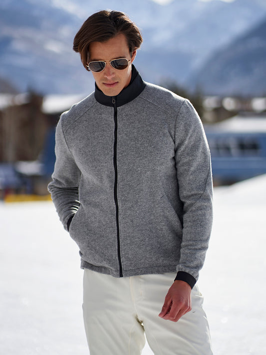 Maestrale Wool Midlayer Jacket