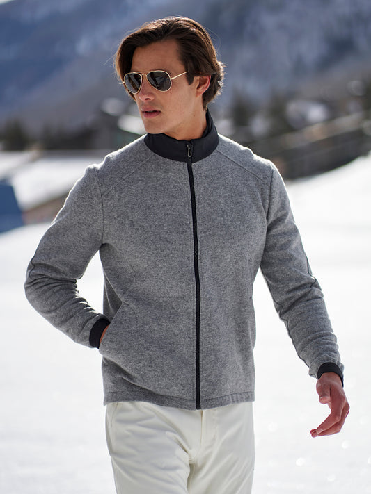 Maestrale Wool Midlayer Jacket