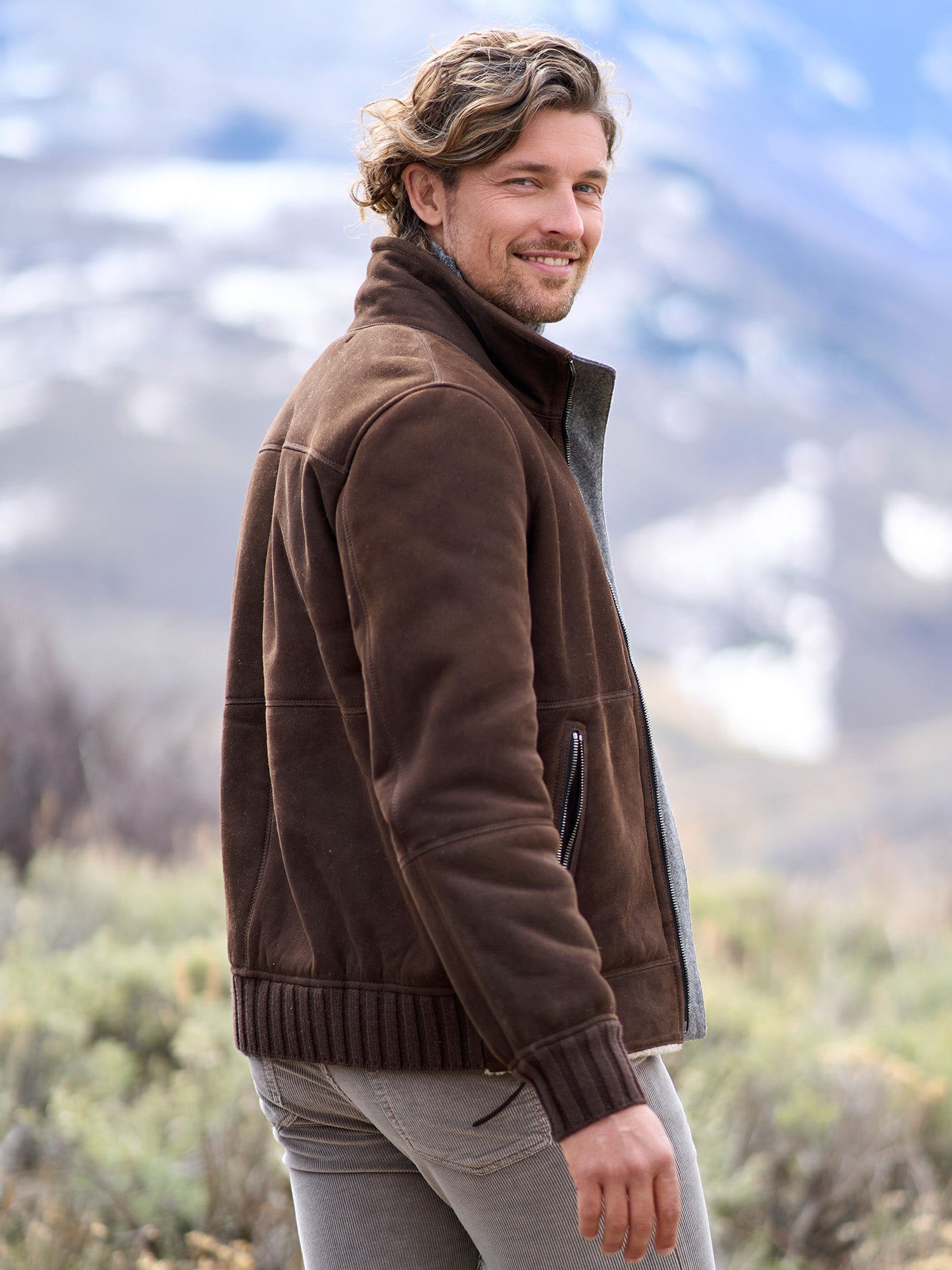 Alvin Shearling Bomber Jacket – Gorsuch