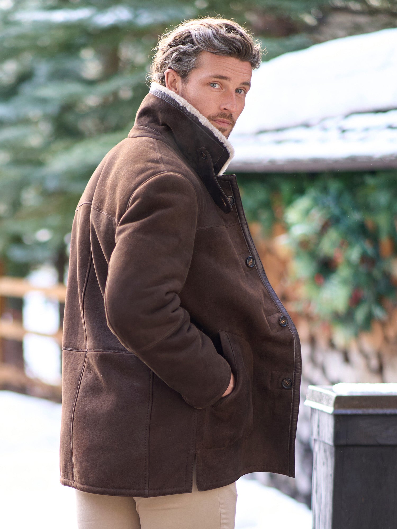 Fin Reversible Shearling Coat – Gorsuch