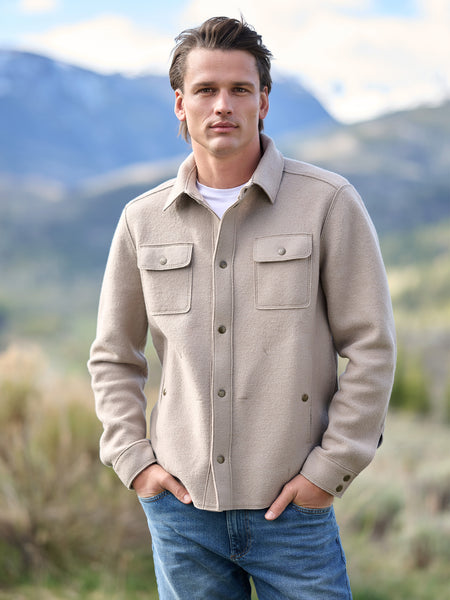 Valentin Wool Shirt Jacket – Gorsuch