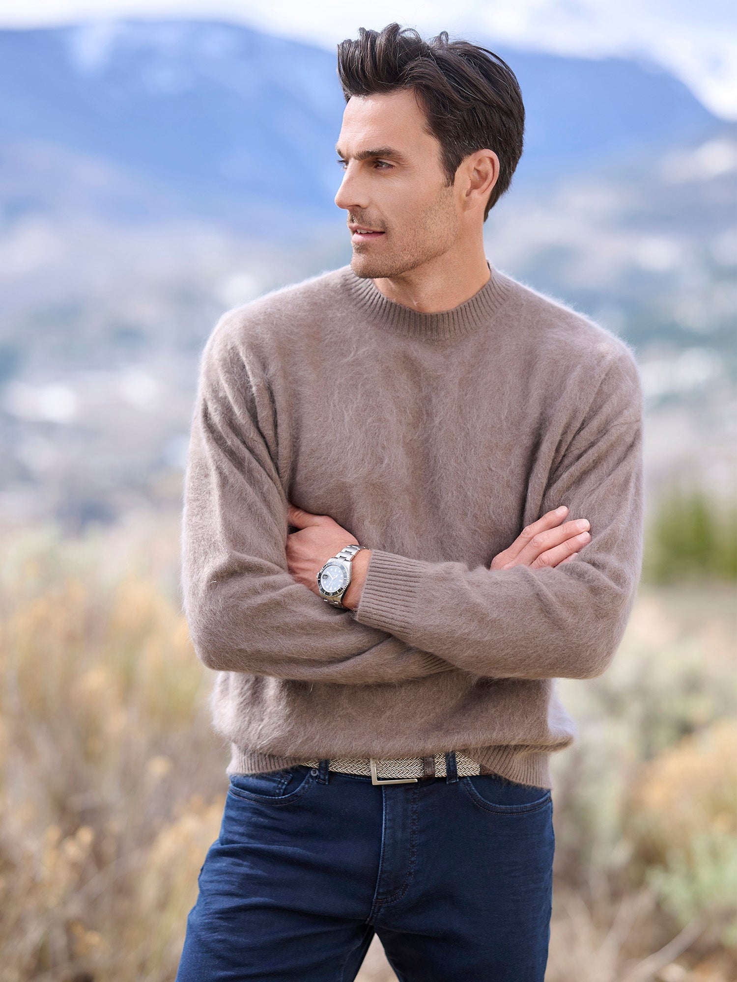 Tommy Brushed Cashmere Sweater – Gorsuch