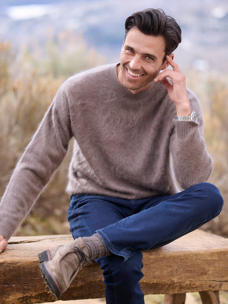 Tommy Brushed Cashmere Sweater – Gorsuch