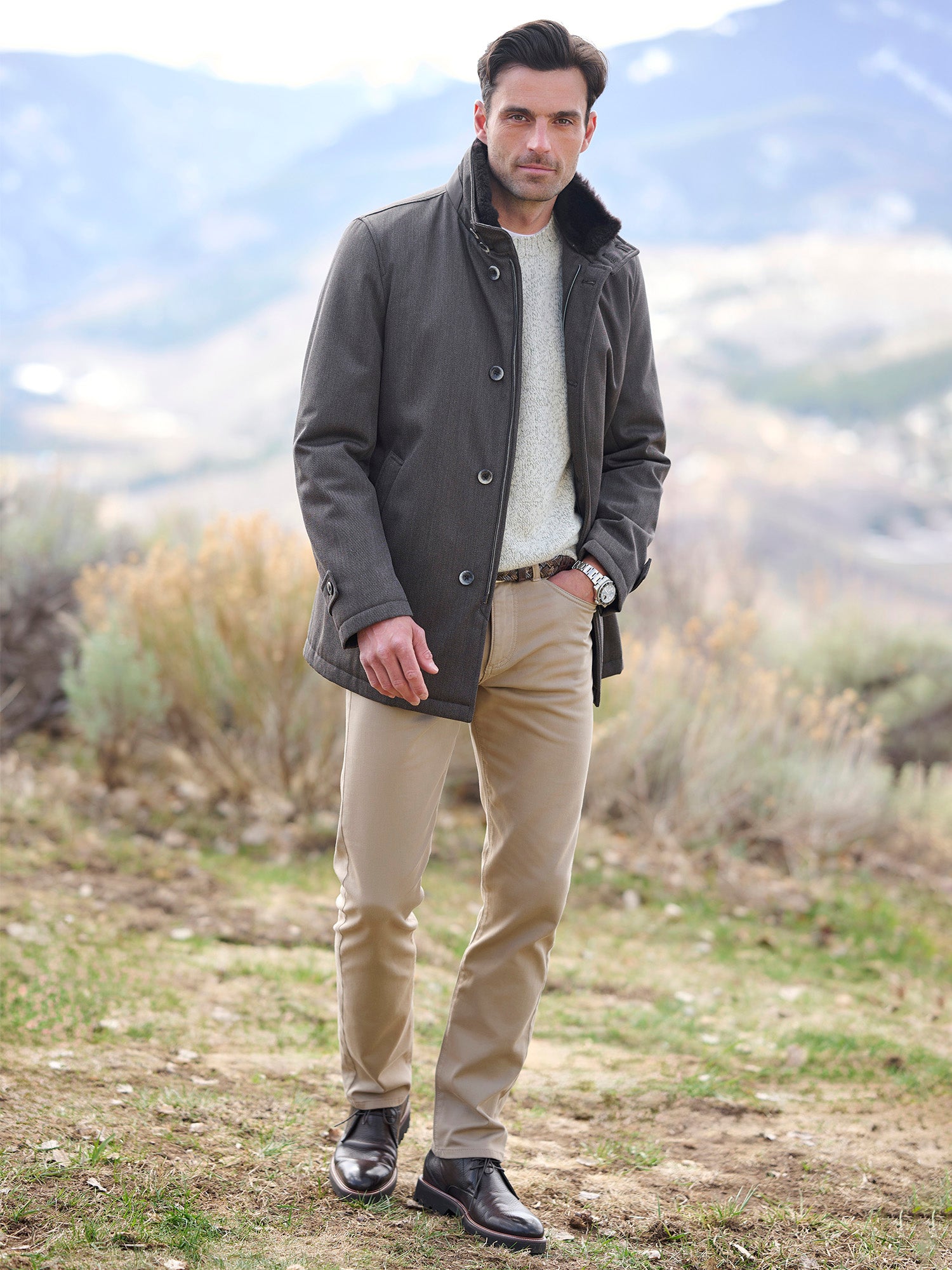Melange Cashmere Sweater – Gorsuch