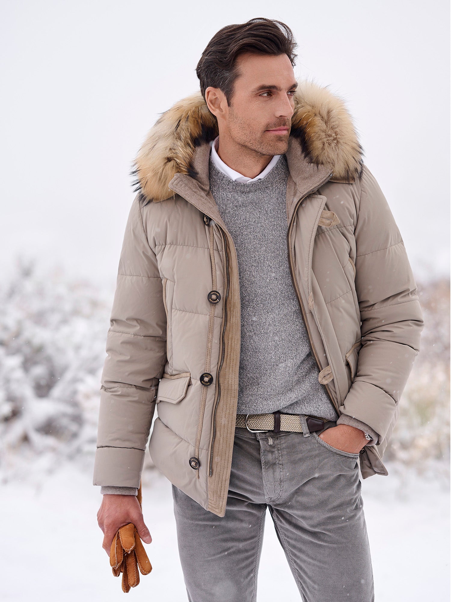 Arctic Melange Cashmere Sweater – Gorsuch