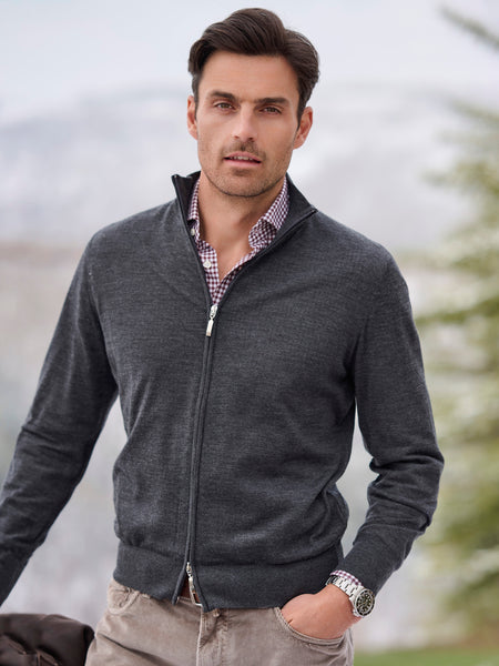 Micah Zip Cardigan – Gorsuch