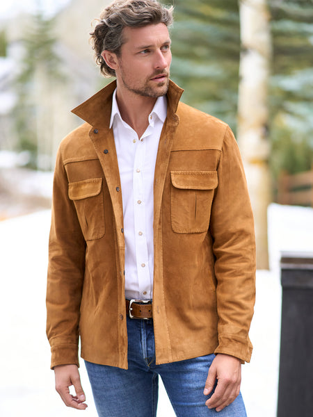 Wyatt Suede Field Jacket – Gorsuch
