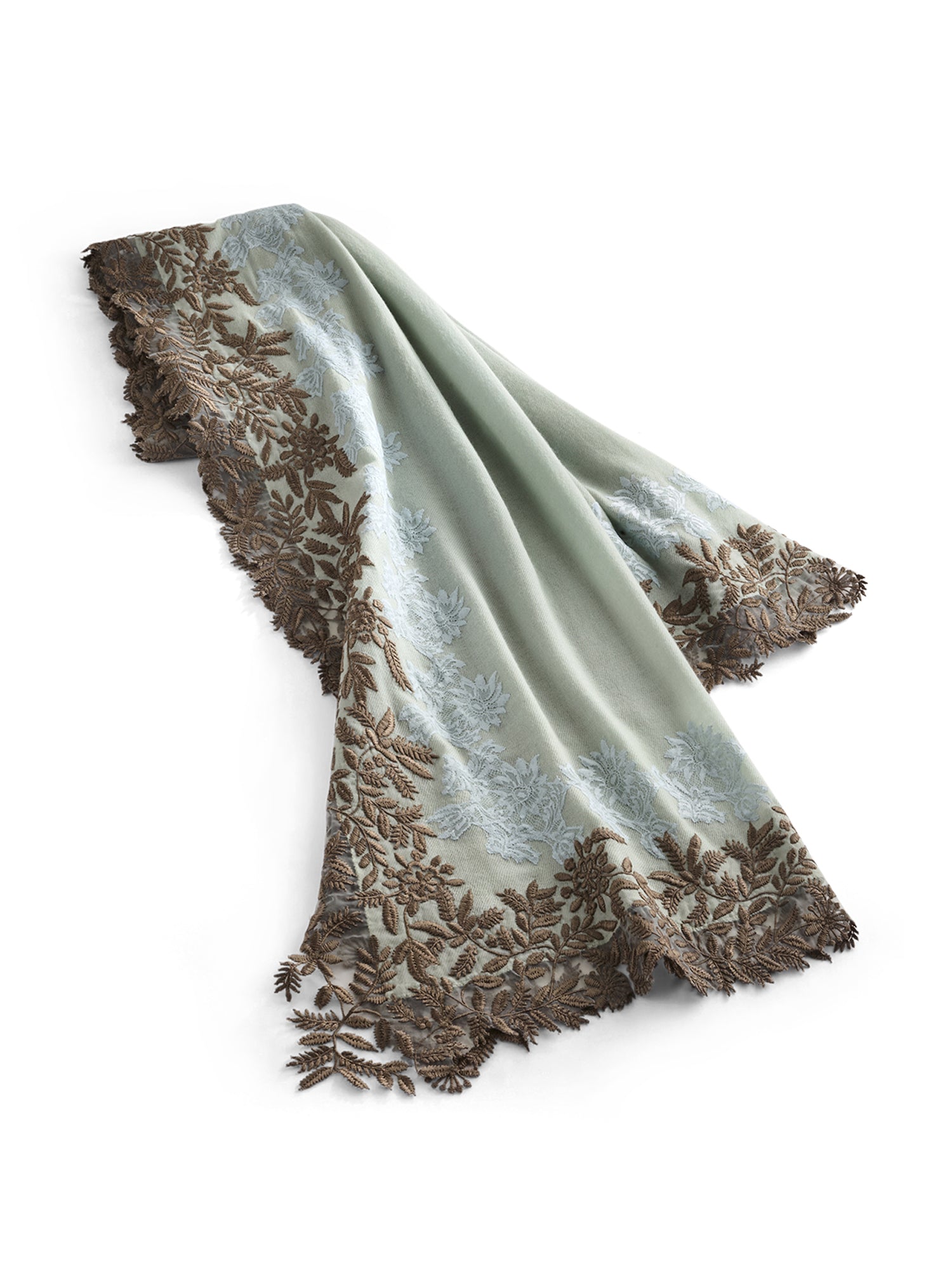 Anastasia Leaf Cashmere Scarf – Gorsuch
