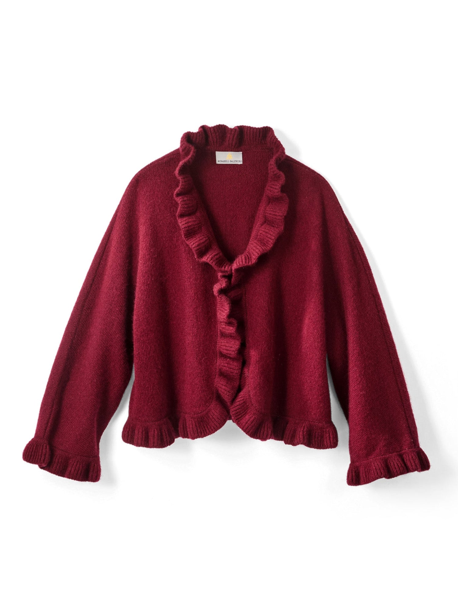 【即日発送・新品】Ruffle Pleated Knit Cardigan M Ruffle Pleated Knit Cardigan - メルカリ