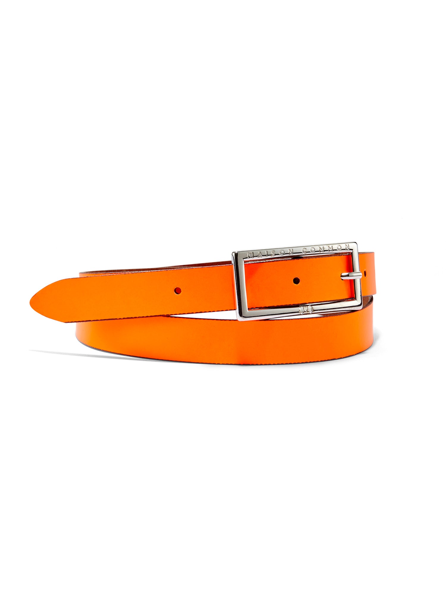 小物 Stussy Patent Leather Belt Orange Stussy Patent Leather Belt Orange