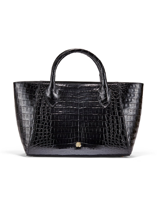 Virginia Croc Leather Bag