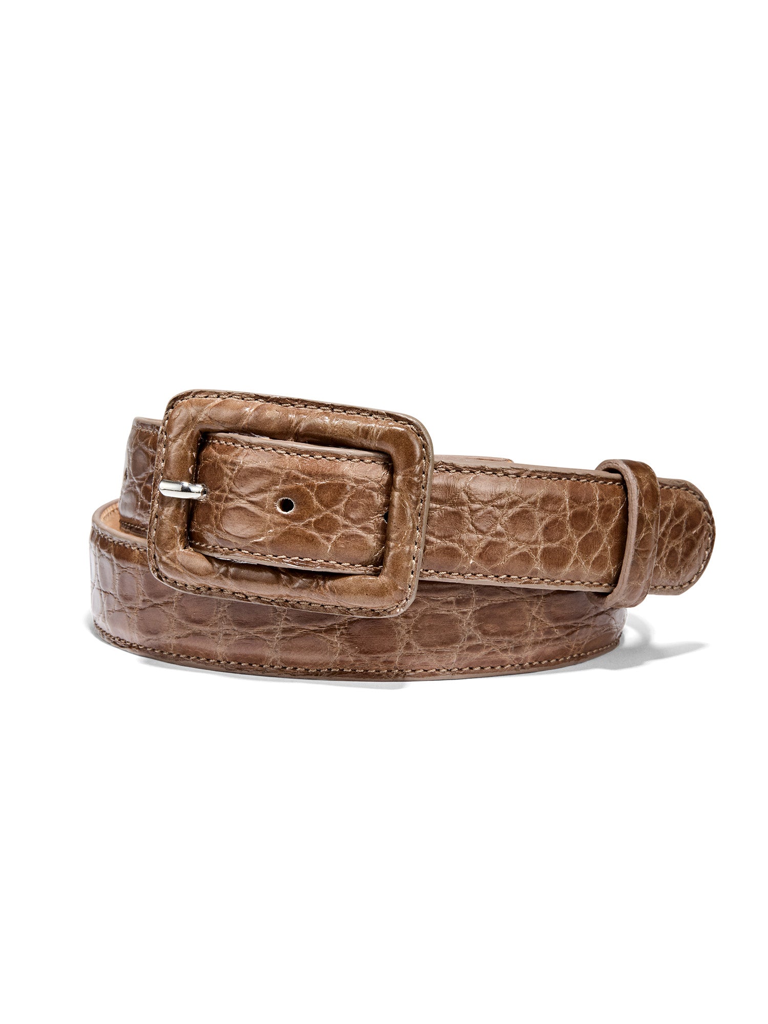 Covered Buckle Alligator Belt – Gorsuch