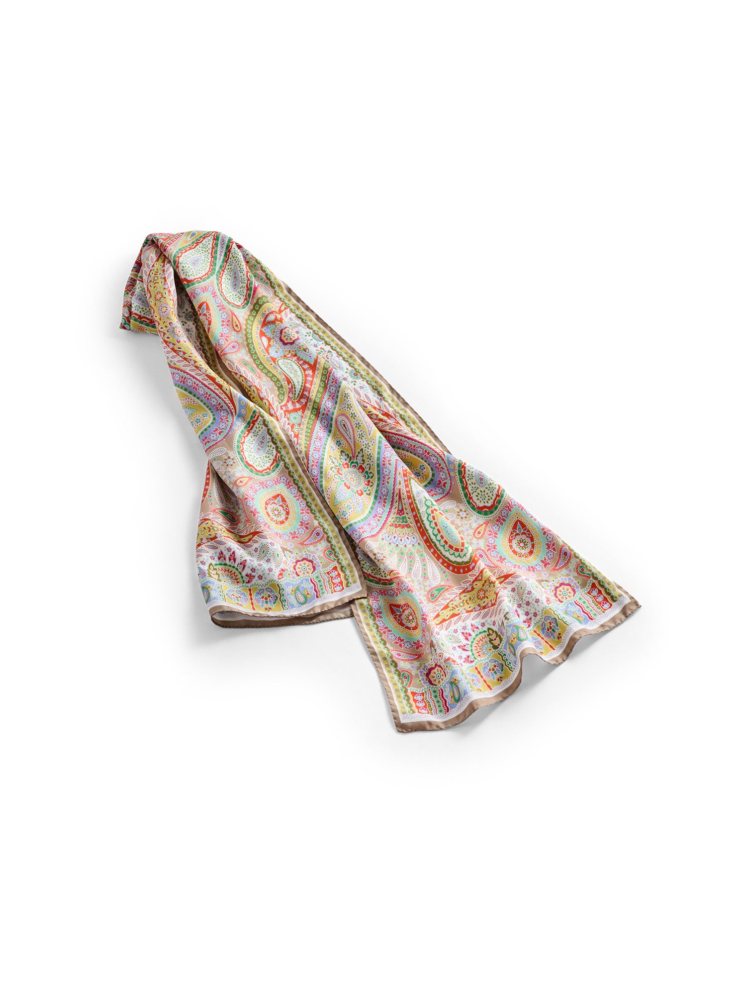Paisley Silk Twill Scarf – Gorsuch