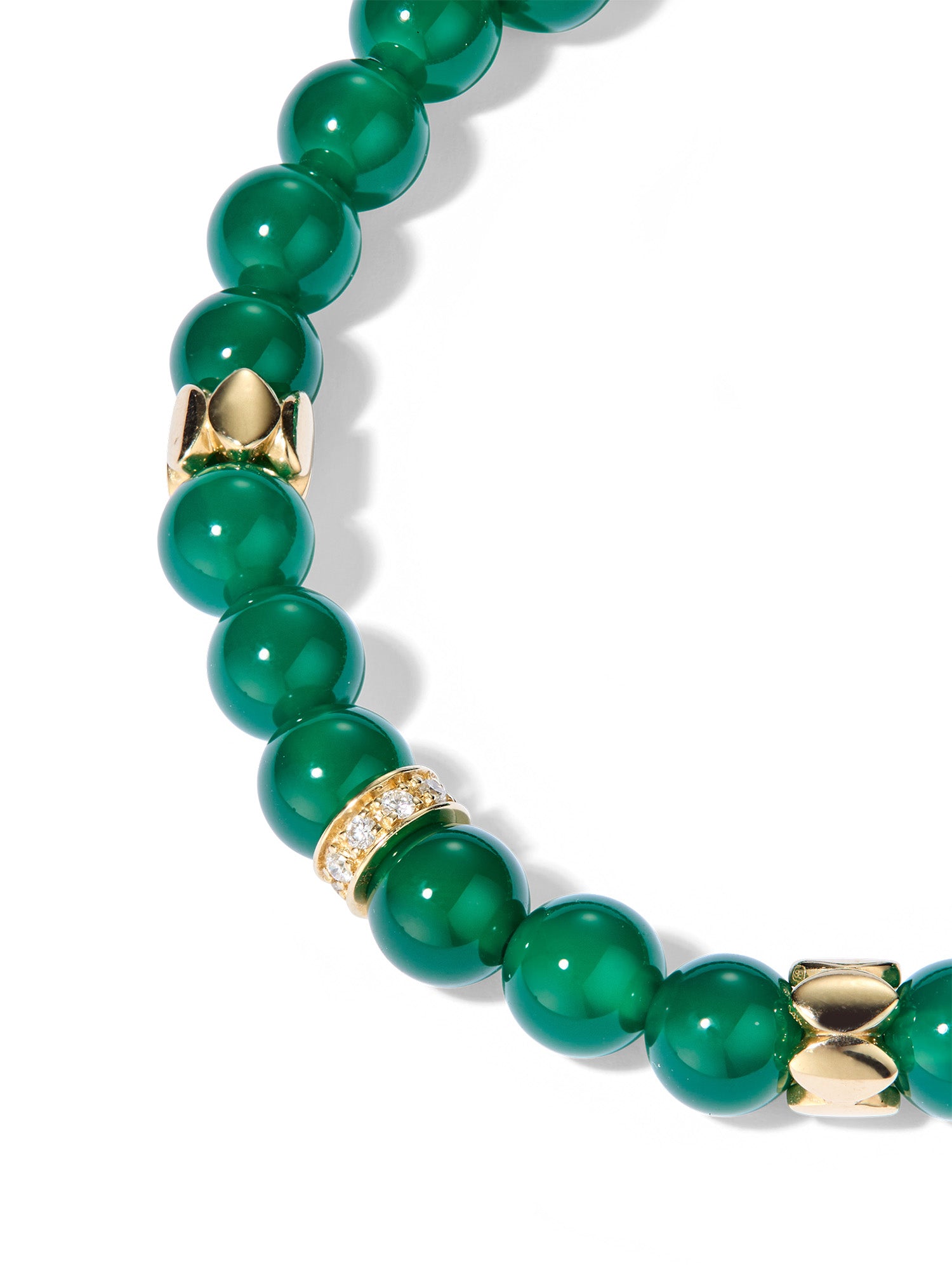 Green Onyx Rondelle Bracelet – Gorsuch