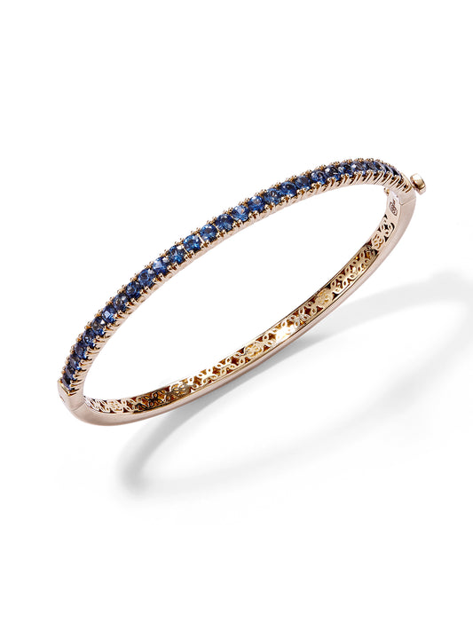 Sapphire Bangle Bracelet