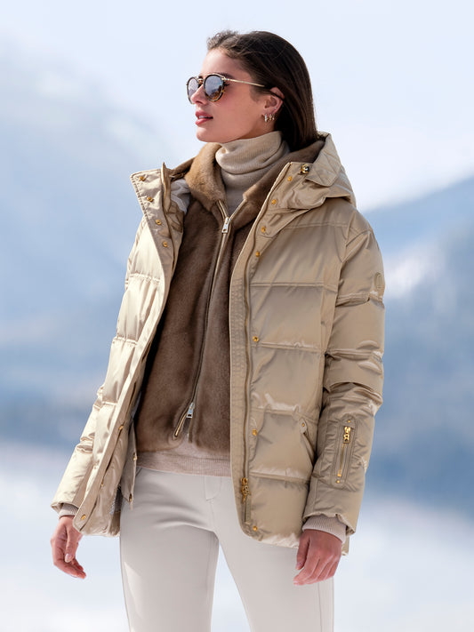 Ania Sport Satin Down Ski Jacket