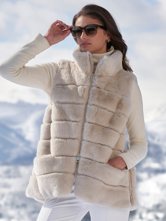 Sarah Rex Fur Vest