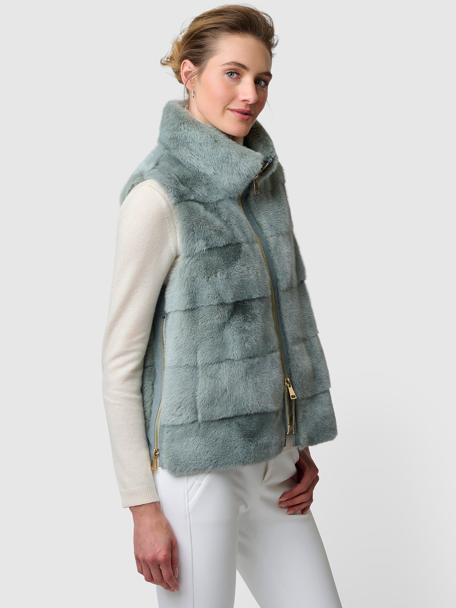 Sarah Mink Fur Vest – Gorsuch