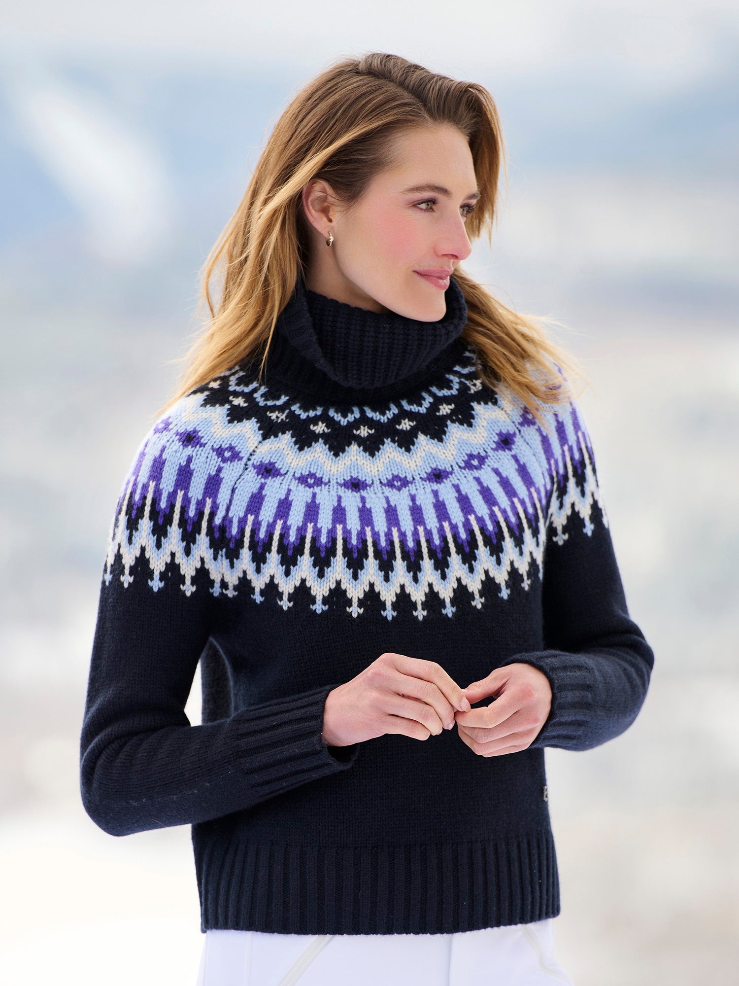 Ingrid Nordic Cashmere Ski Sweater – Gorsuch