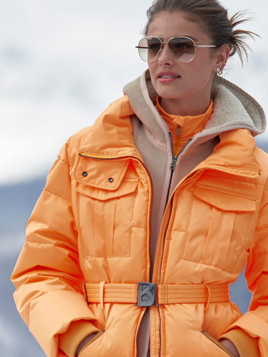 Adele Sport Satin Down Ski Jacket