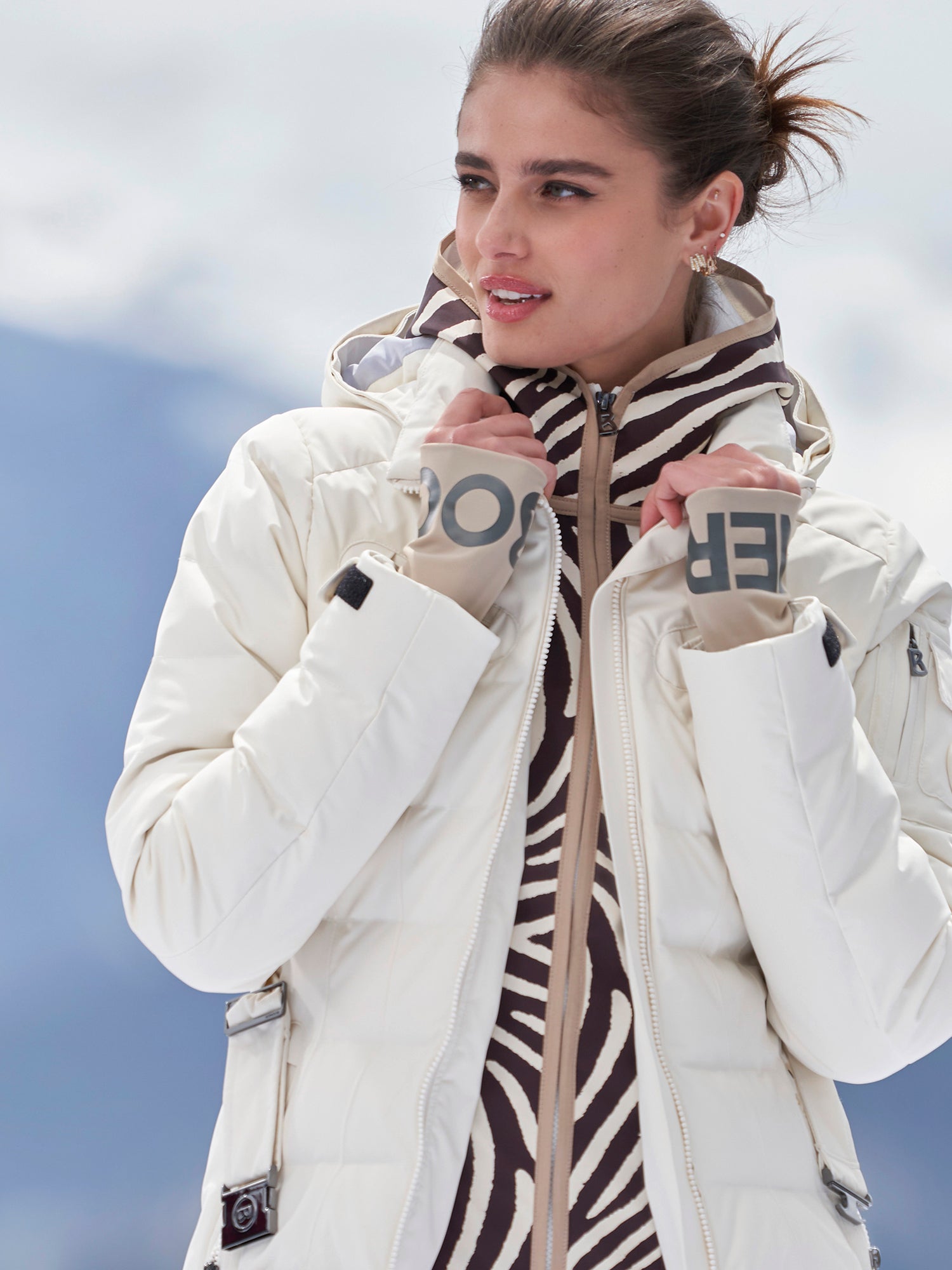 Bogner Ellya Layered Ski Jacket with Belt