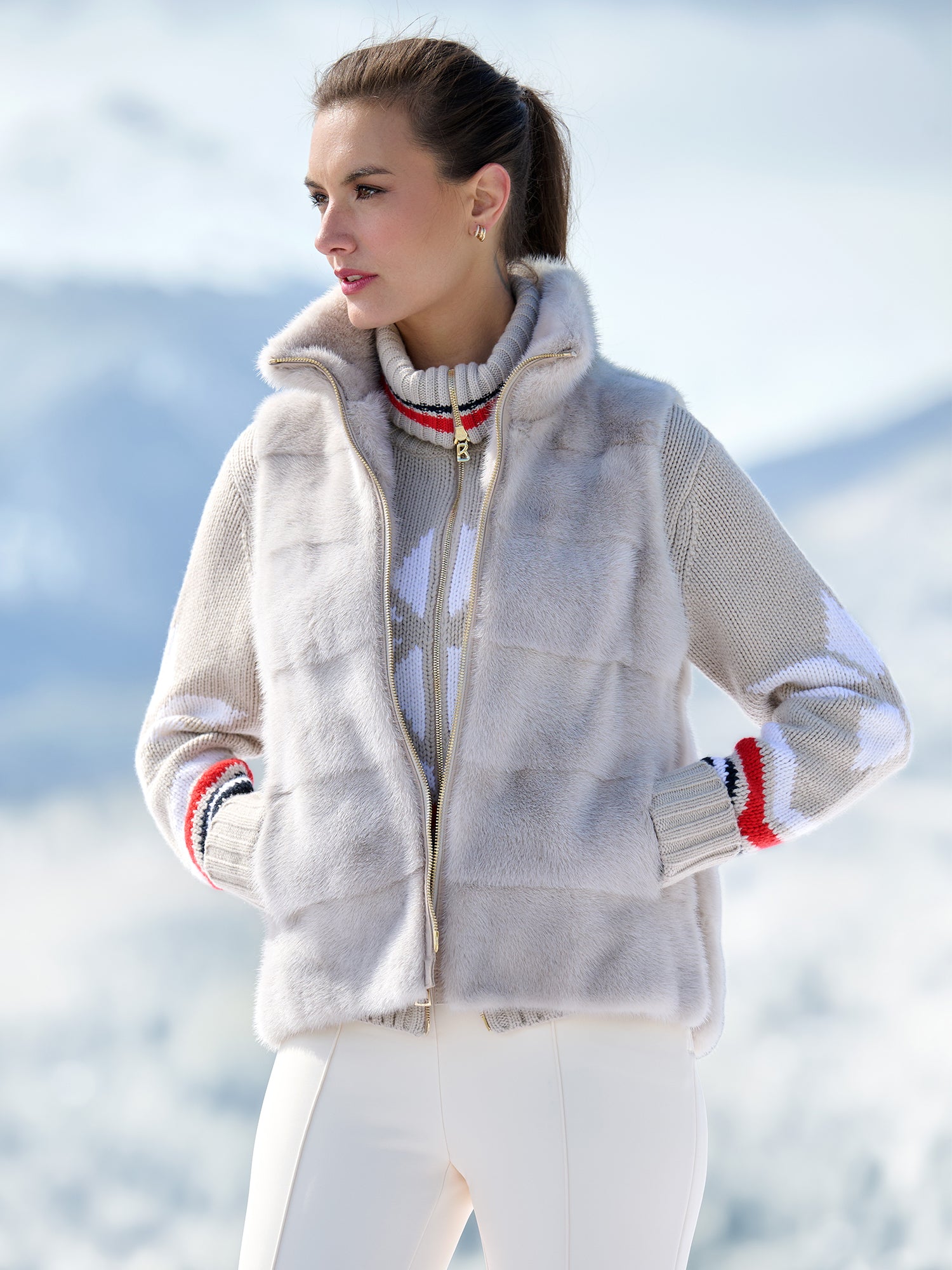 Sarah Mink Fur Vest – Gorsuch