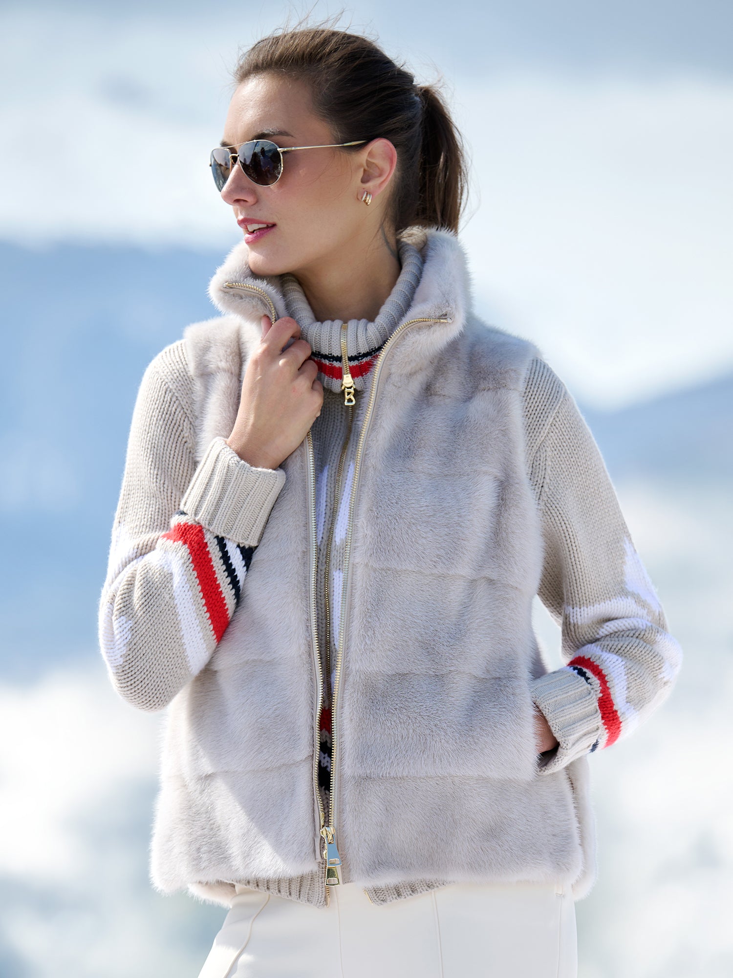 Sarah Mink Fur Vest – Gorsuch