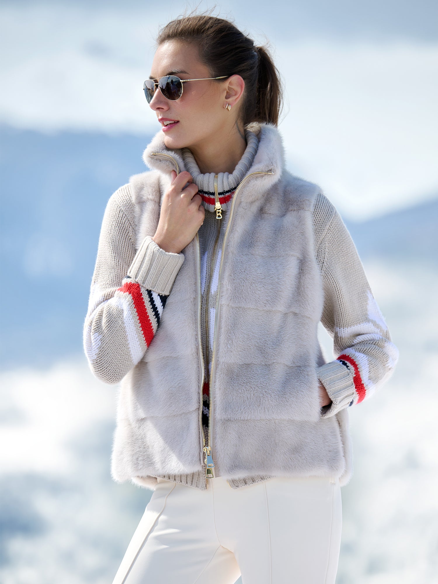 Sarah Mink Fur Vest – Gorsuch