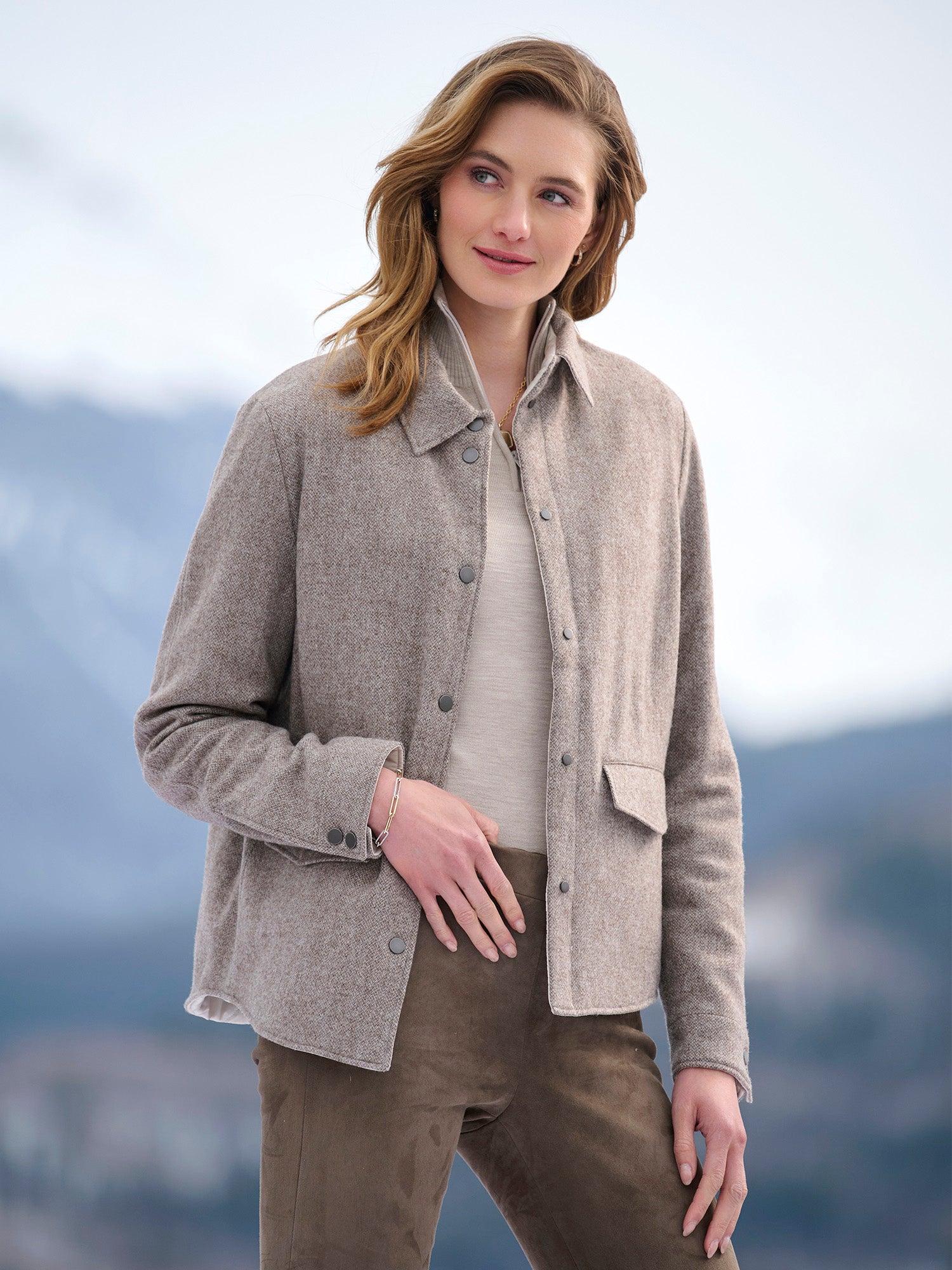 Iris Reversible Shirt Jacket – Gorsuch