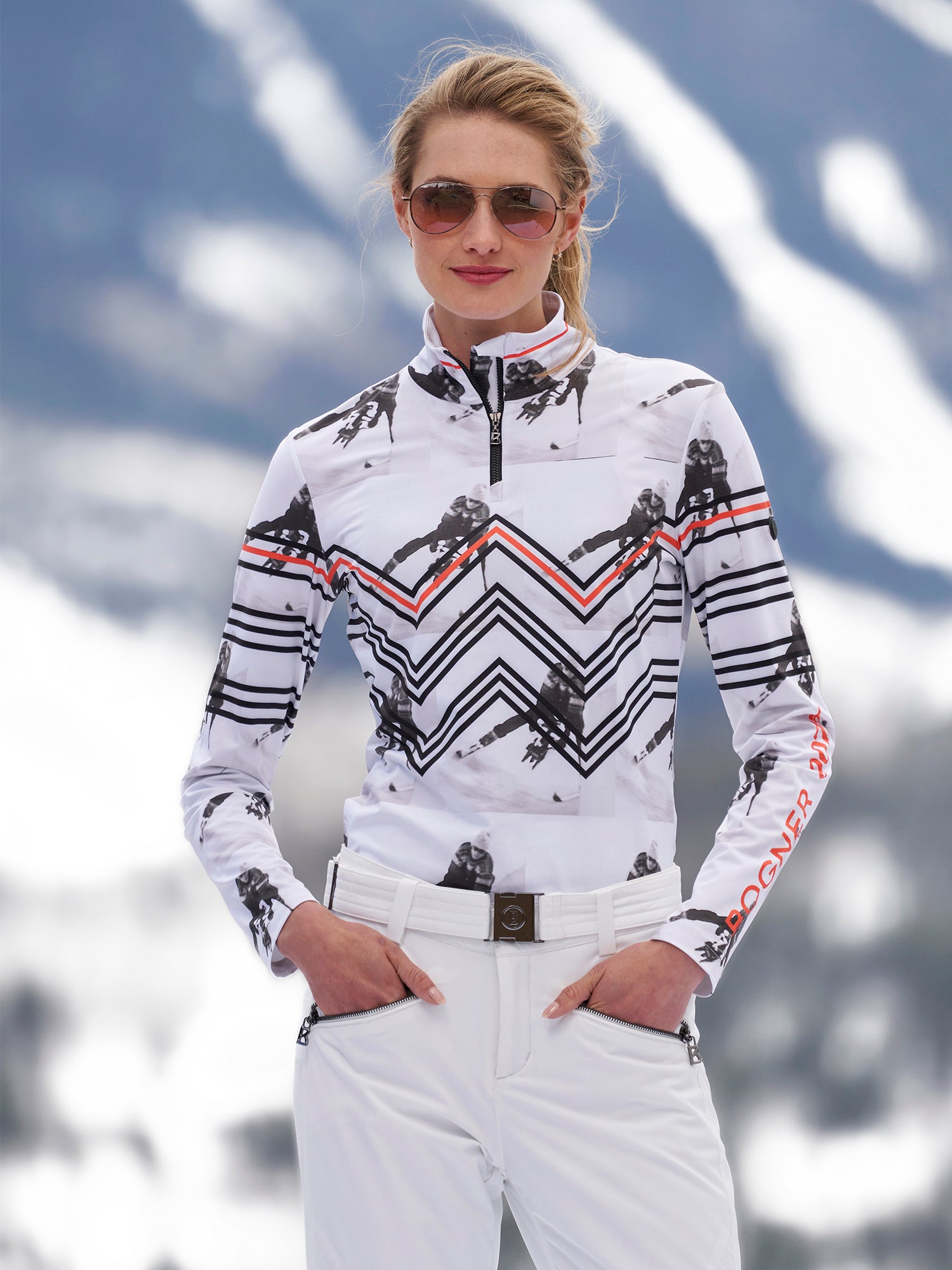 Jelina Skier Jersey Tec Turtleneck