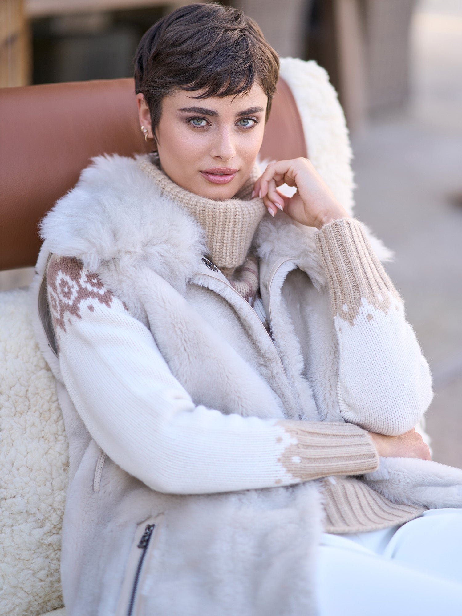 Palma Reversible Shearling Vest – Gorsuch