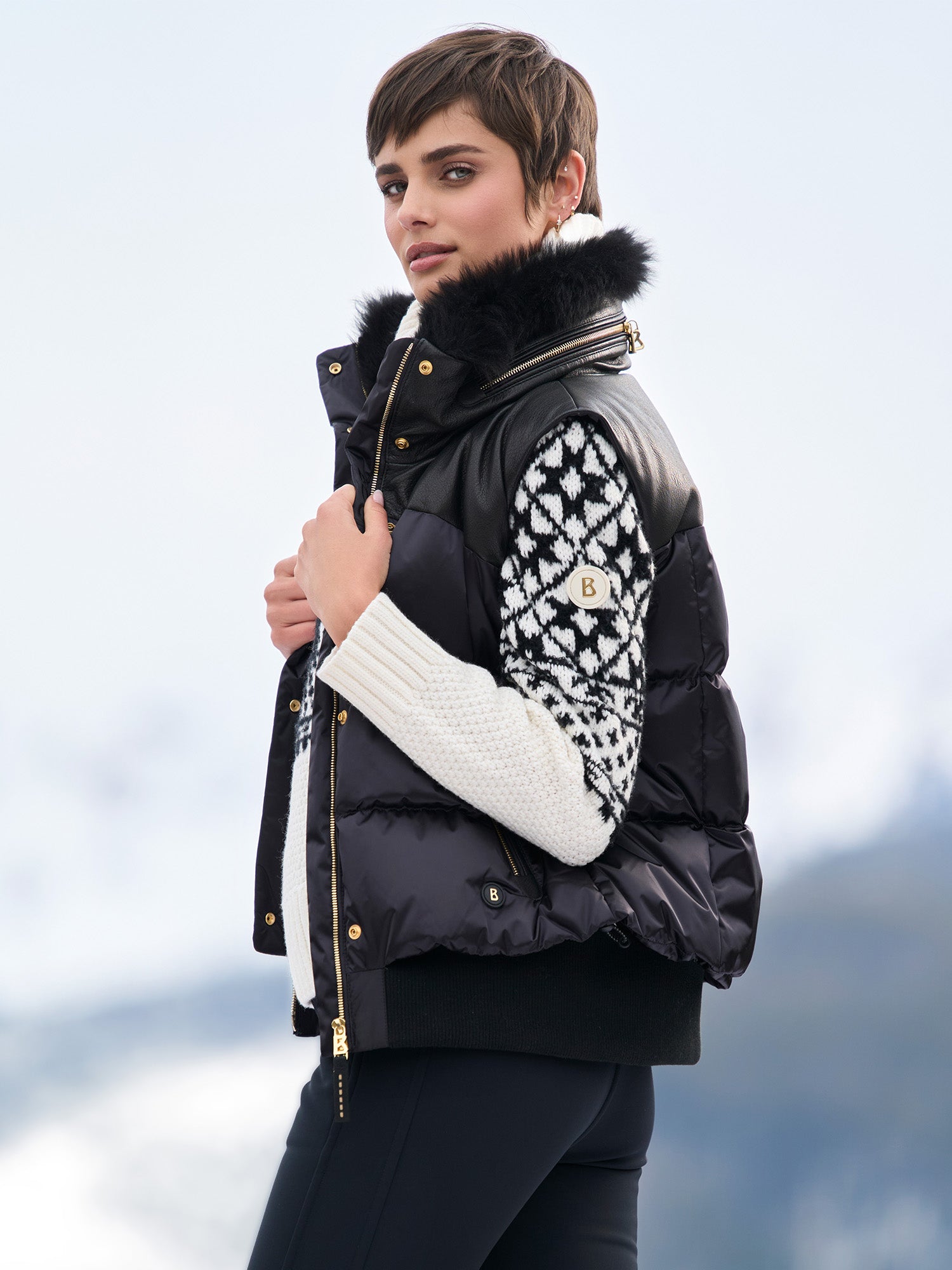 Nelli Satin Down Ski Vest – Gorsuch