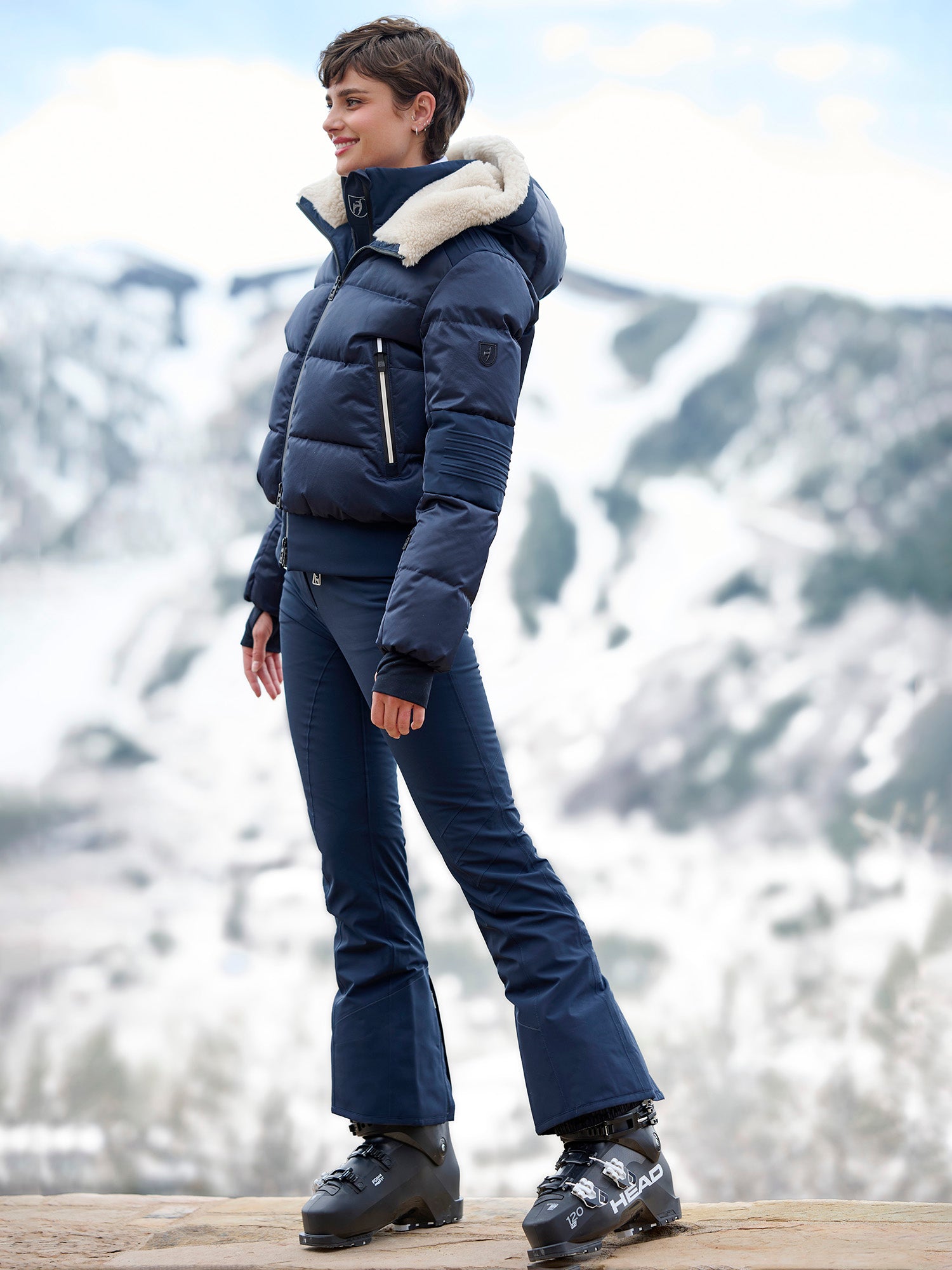 Sasha Satin Down Ski Jacket – Gorsuch