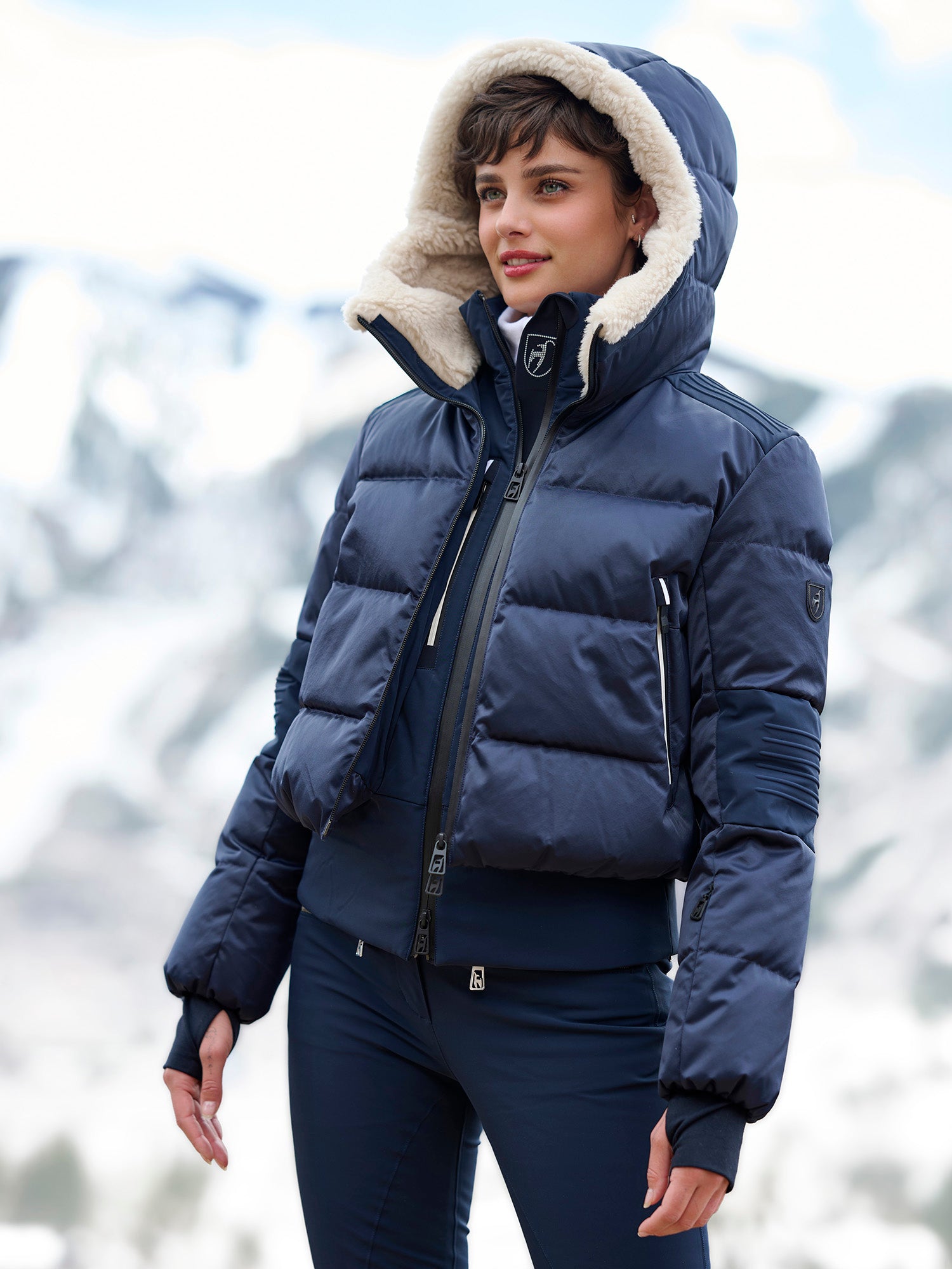 Sasha Satin Down Ski Jacket – Gorsuch