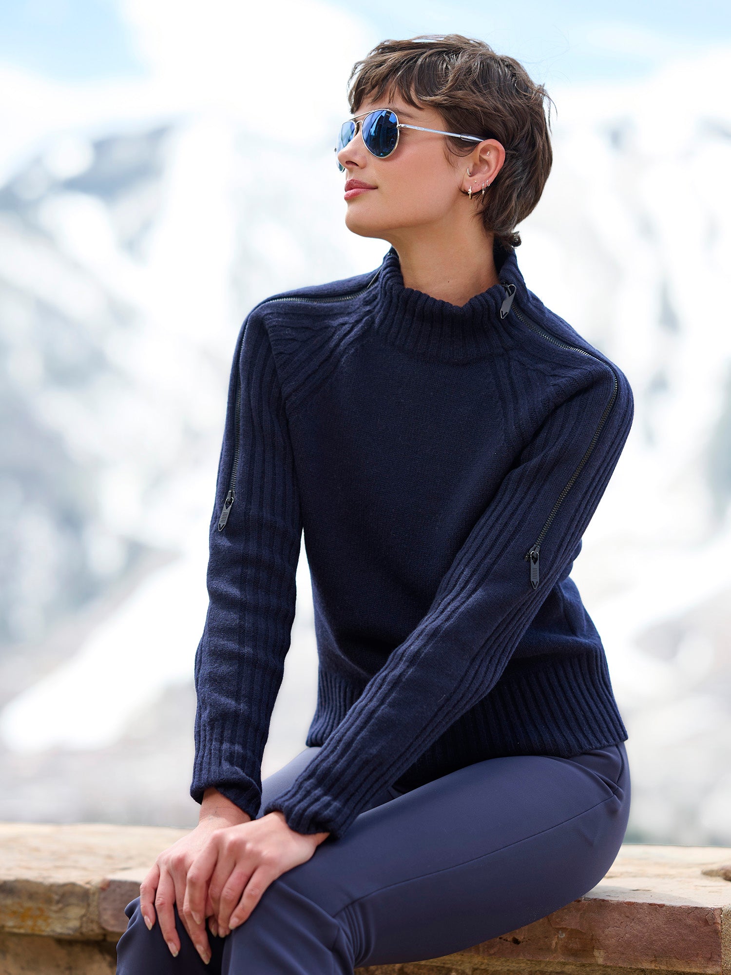 Juliette Mock Neck Ski Sweater – Gorsuch