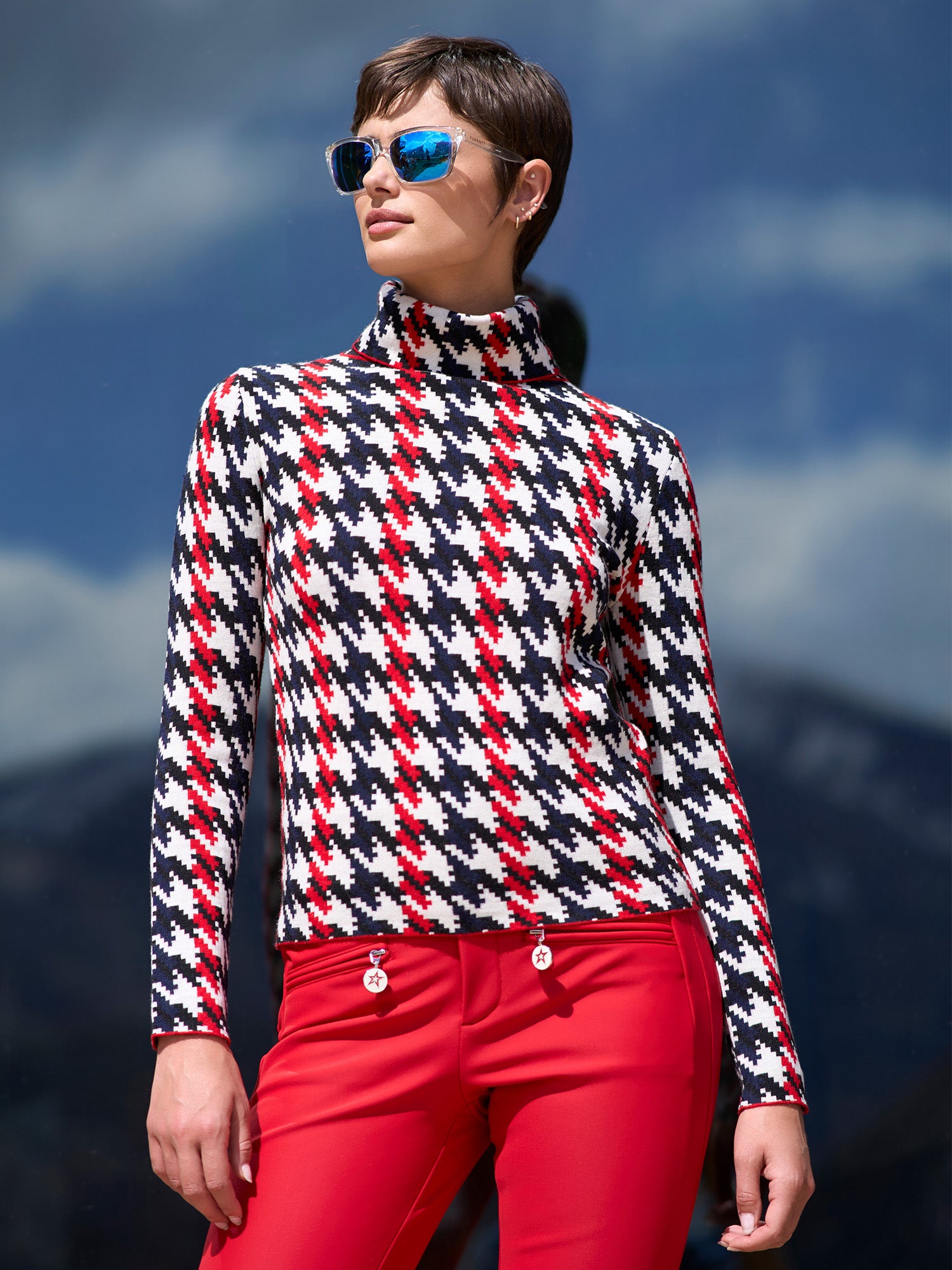 Houndstooth Ski Sweater – Gorsuch