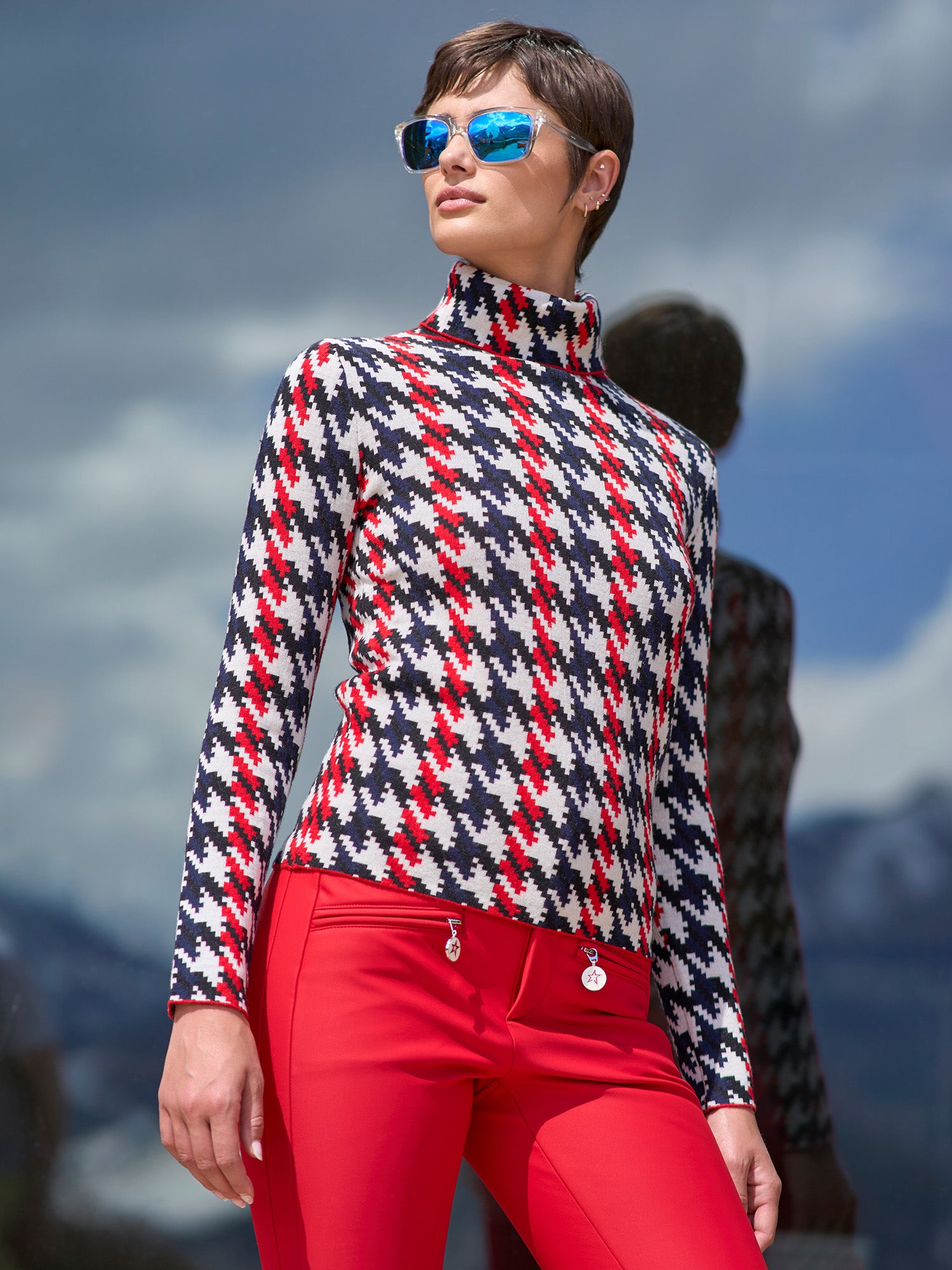 Houndstooth Ski Sweater – Gorsuch