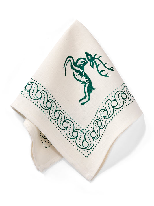 Stag Linen Napkin