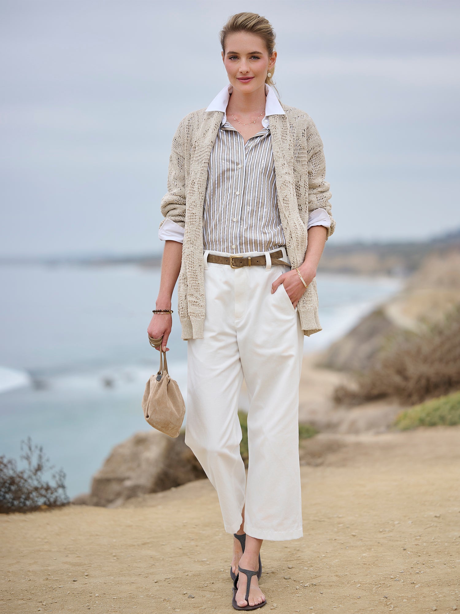 Embroidered Crochet Shawl Cardigan – Gorsuch