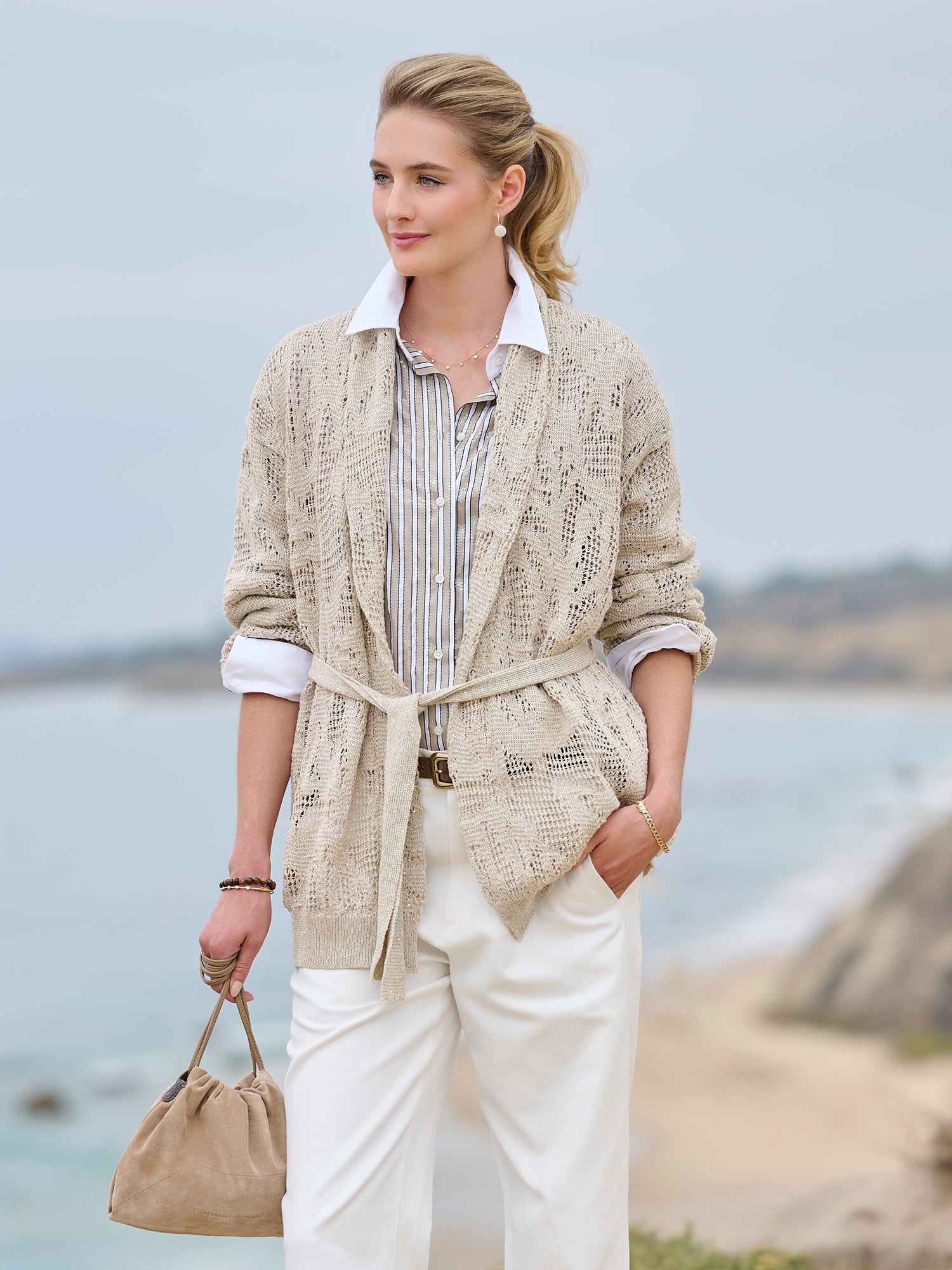Embroidered Crochet Shawl Cardigan – Gorsuch