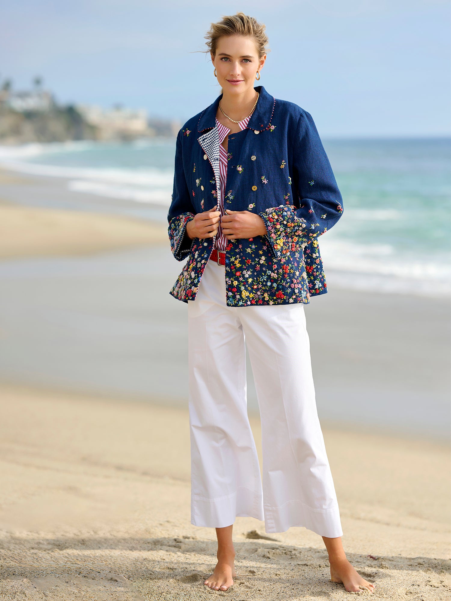 Coeur Rosette Cotton Jacket – Gorsuch