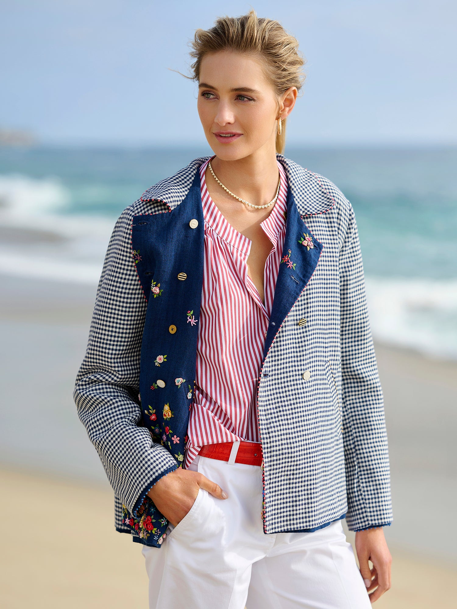 Coeur Rosette Cotton Jacket – Gorsuch