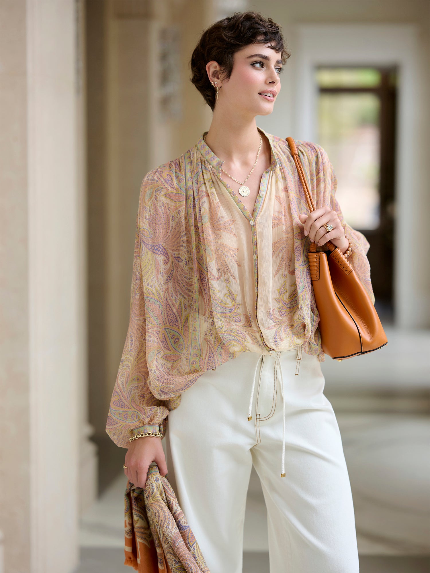 Nona Silk Blouse – Gorsuch