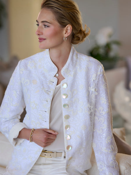 Evonne Linen Jacket – Gorsuch