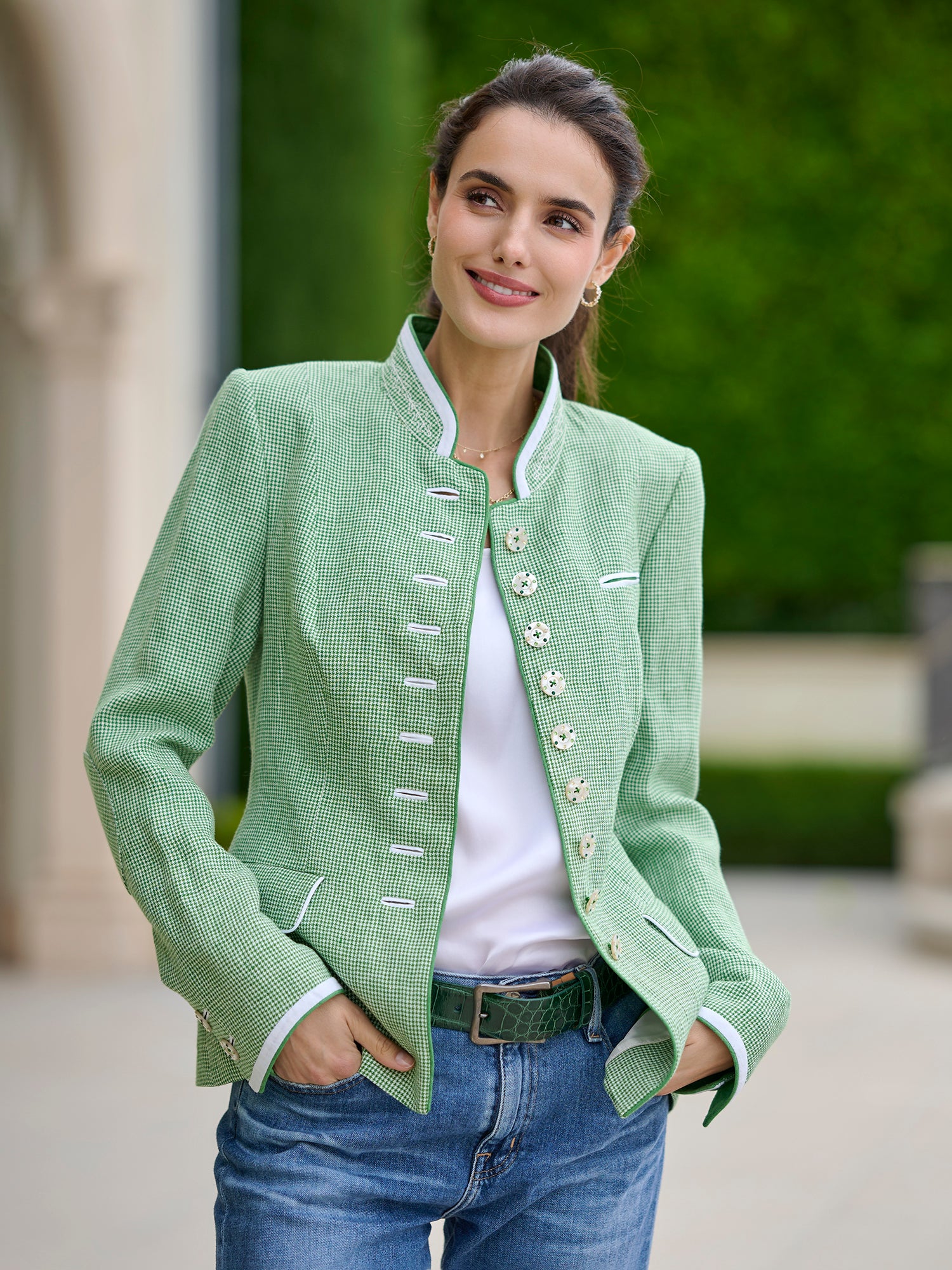 Katharina Linen Jacket – Gorsuch